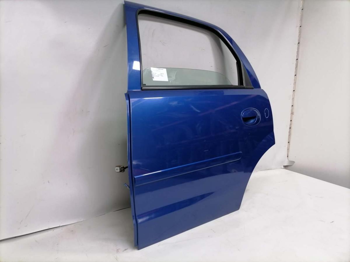 Opel Corsa C original T&uuml;r hinten links Z21K Olympiablau Rohbau Bj.2005